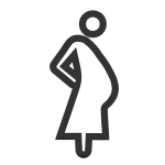 Pregnant SVG Icon
